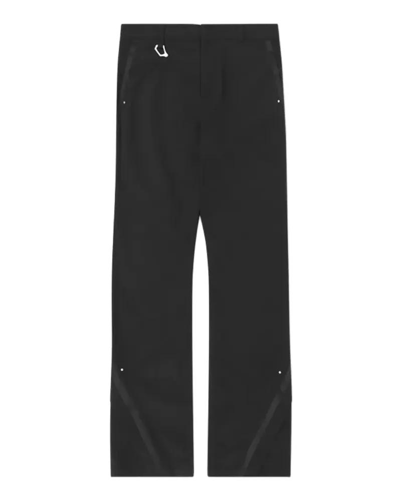 Heliot Emil Moiré Hose mit Einsätzen - Schwarz Schwarz