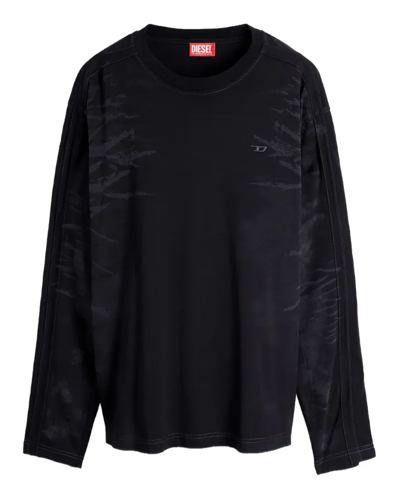 Diesel T-Ate T-Shirt - Schwarz Schwarz