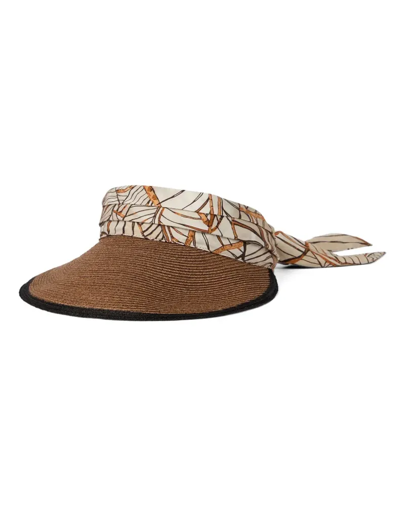 Brunello Cucinelli Papyrus Sonnenblende - Braun Braun