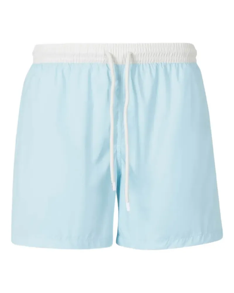 Fedeli Badeshorts mit Kontrastdetail - Blau Blau