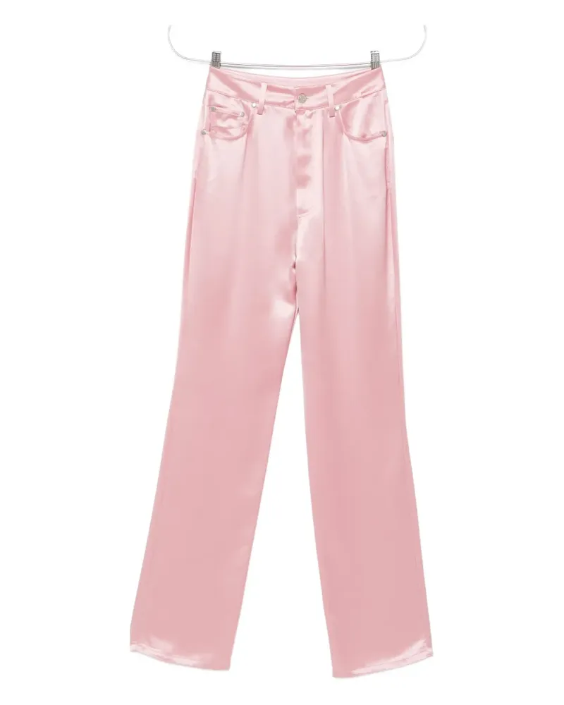 Nanushka Tita Hose im Five-Pocket-Design - Rosa Rosa
