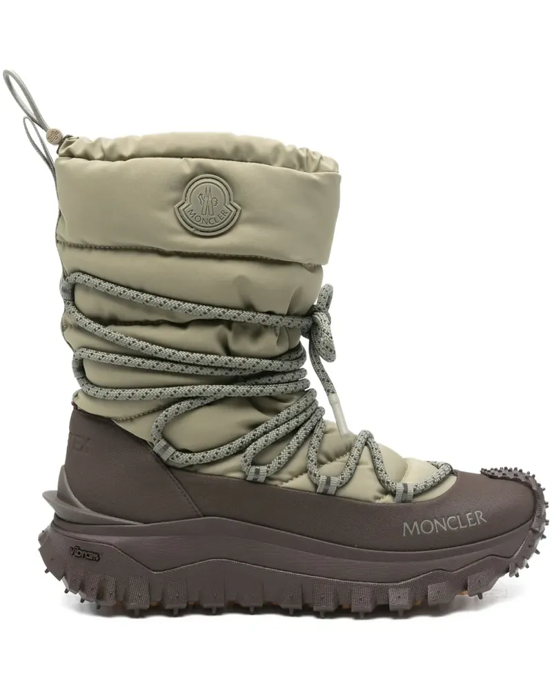 Moncler Stiefel mit Schnürung - Grün Grün