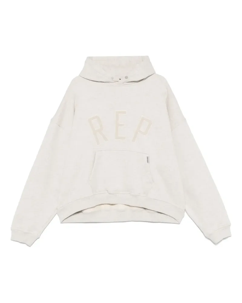 REPRESENT Rep Hoodie mit Applikation - Nude Nude
