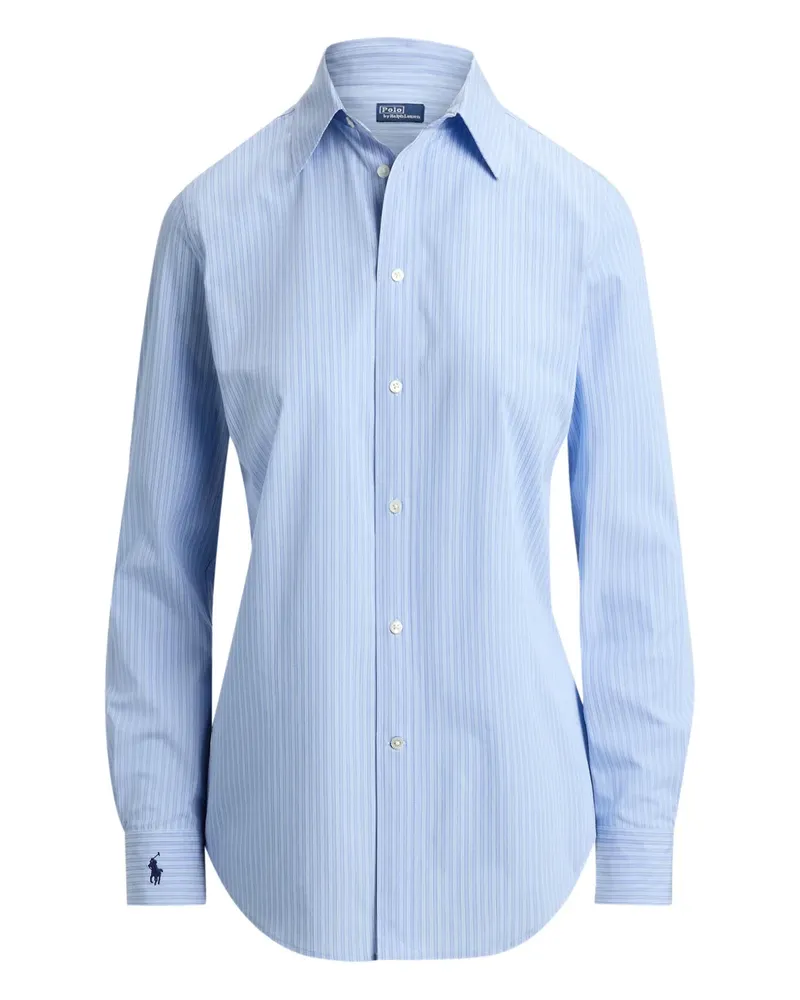 Ralph Lauren Besticktes Hemd - Blau Blau