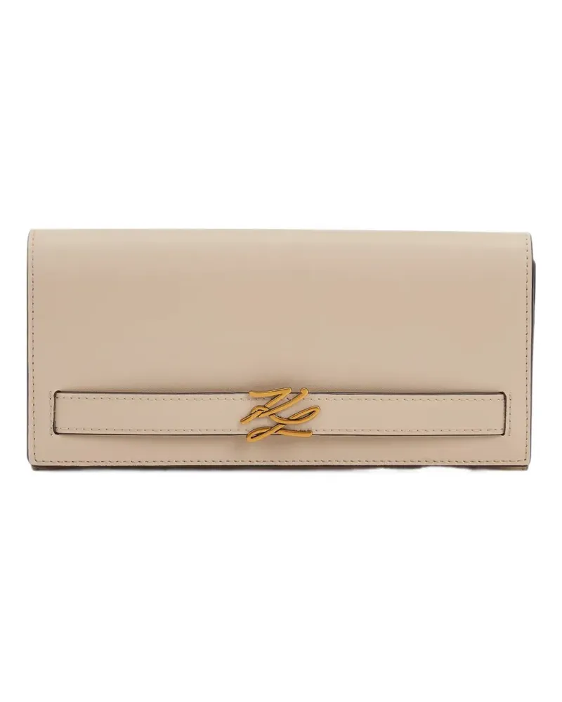 Karl Lagerfeld K/Autograph Portemonnaie - Nude Nude