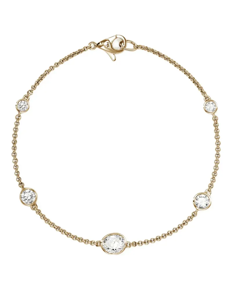 John Hardy Lovestruck™ Station Armband mit Diamanten - Gold Gold