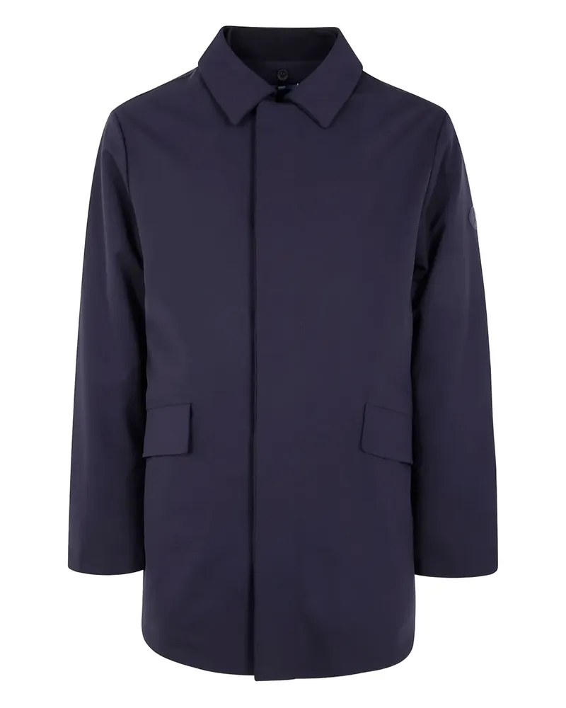 People of Shibuya flap-pockets coat - Blau Blau