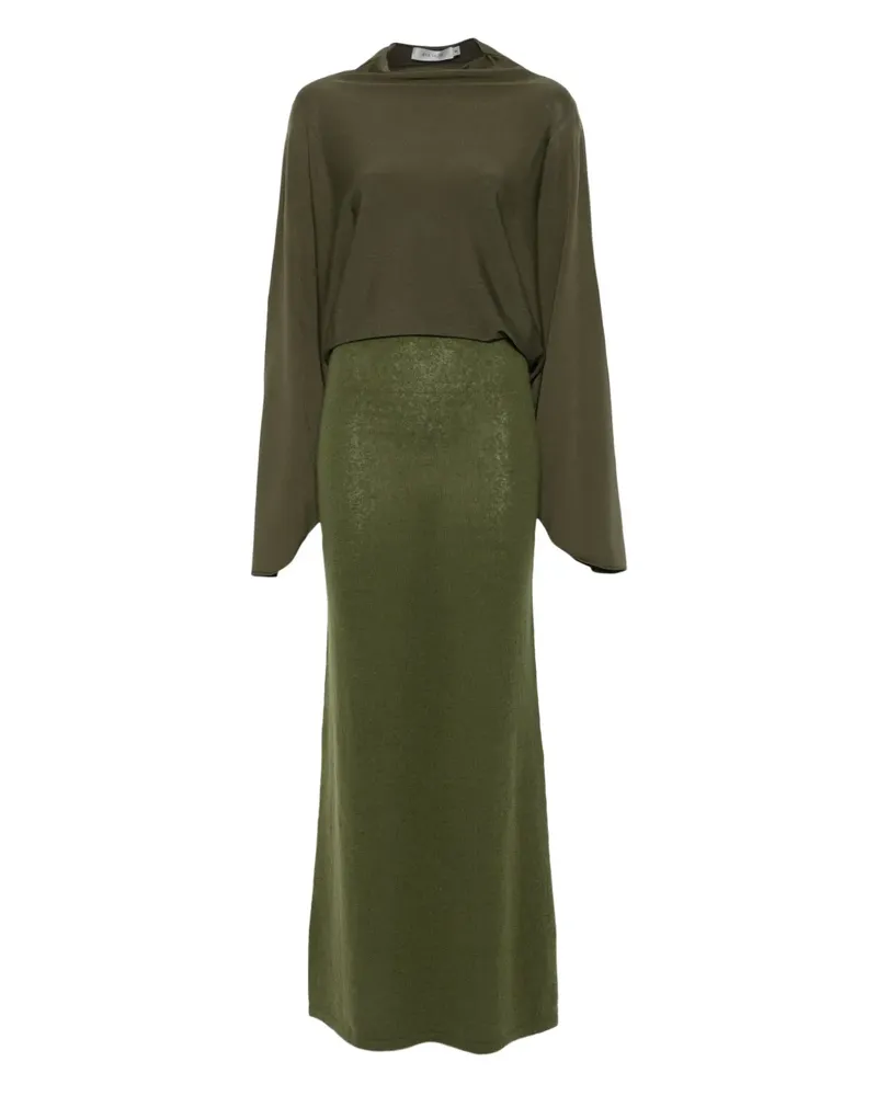 Aya Muse Langärmeliges Maxikleid - Grün Grün