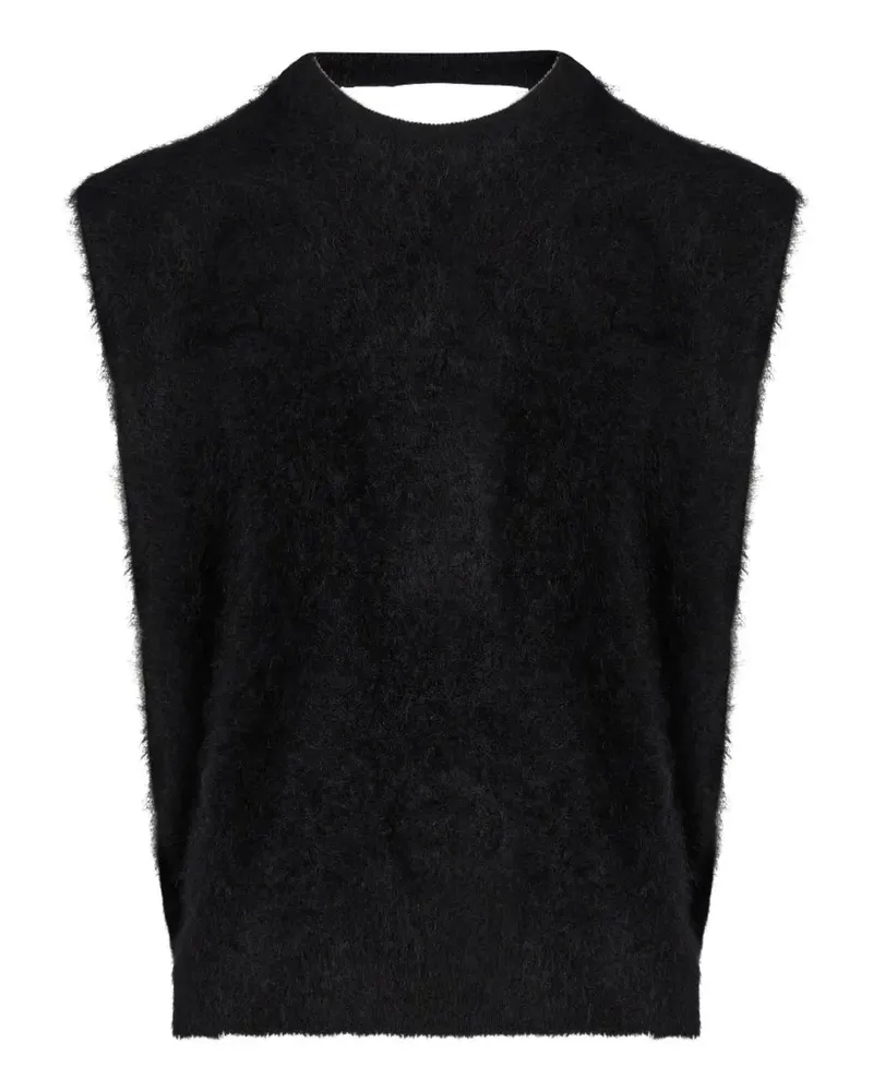 Gotha Belen sleeveless sweater - Schwarz Schwarz
