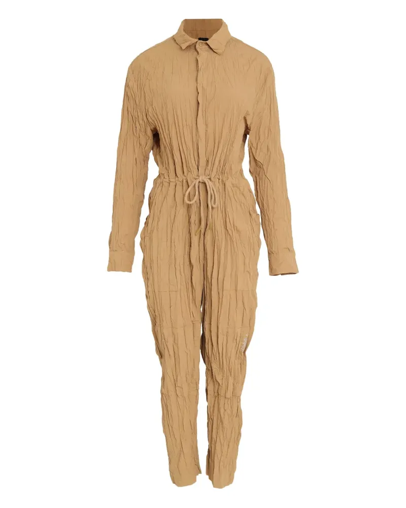 Osklen Jumpsuit in Knitteroptik - Nude Nude