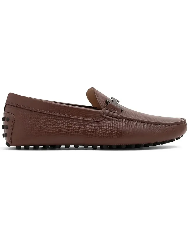TOD'S Loafer mit Double T - Braun Braun