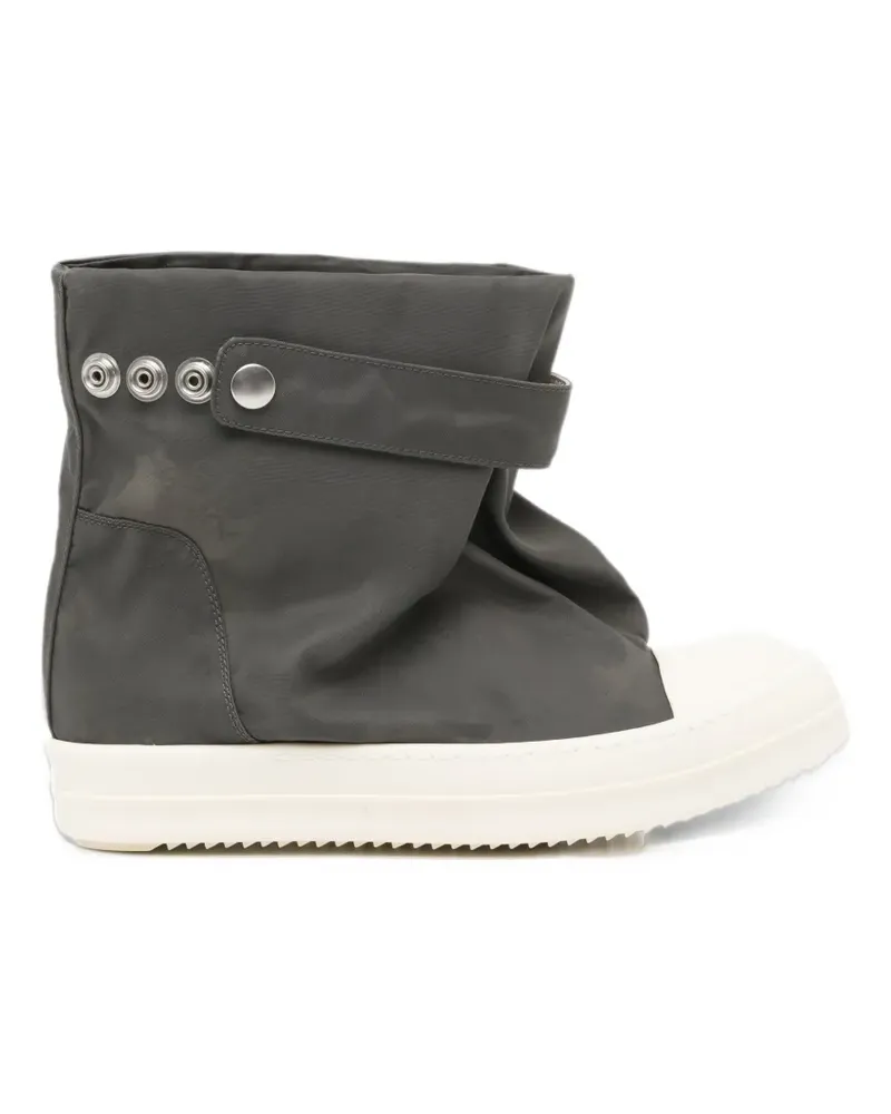 DRKSHDW by Rick Owens press-stud-strap boots - Grau Grau