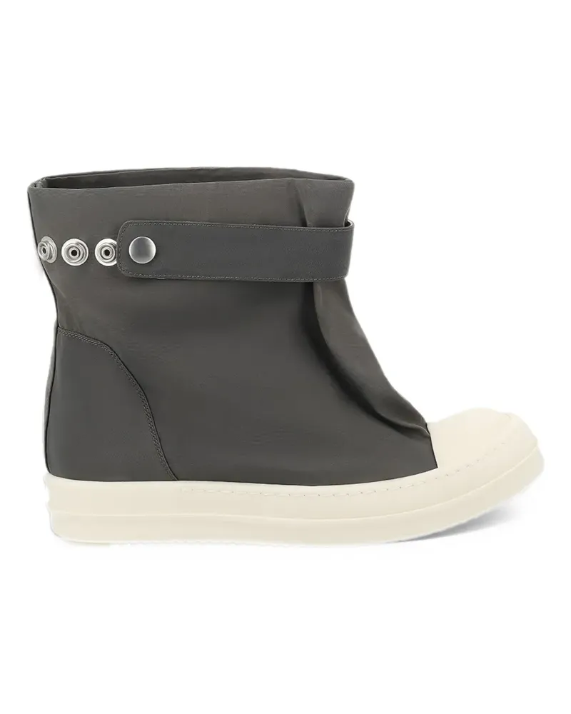 DRKSHDW by Rick Owens press-stud-strap boots - Grau Grau