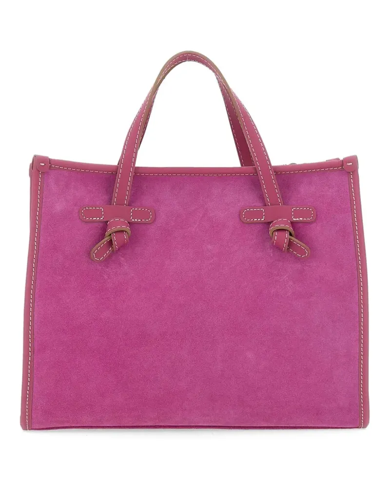 Gianni Chiarini Miss Marcella 32 suede tote bag - Rosa Rosa