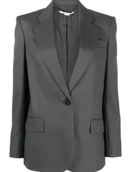 Stella McCartney Einreihiger Flanellblazer Grau