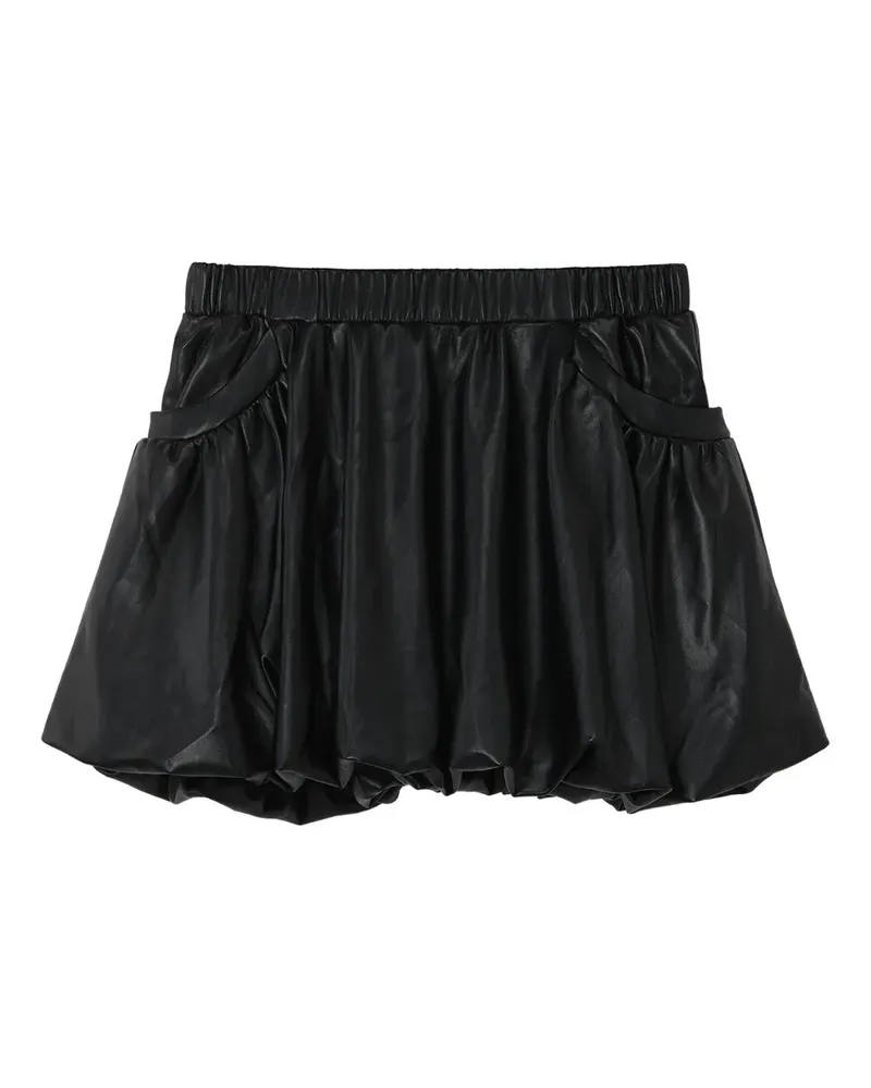 b+ab pleated mini skirt - Schwarz Schwarz