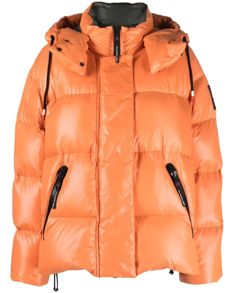Peuterey Steppjacke mit Kapuze - Orange Orange