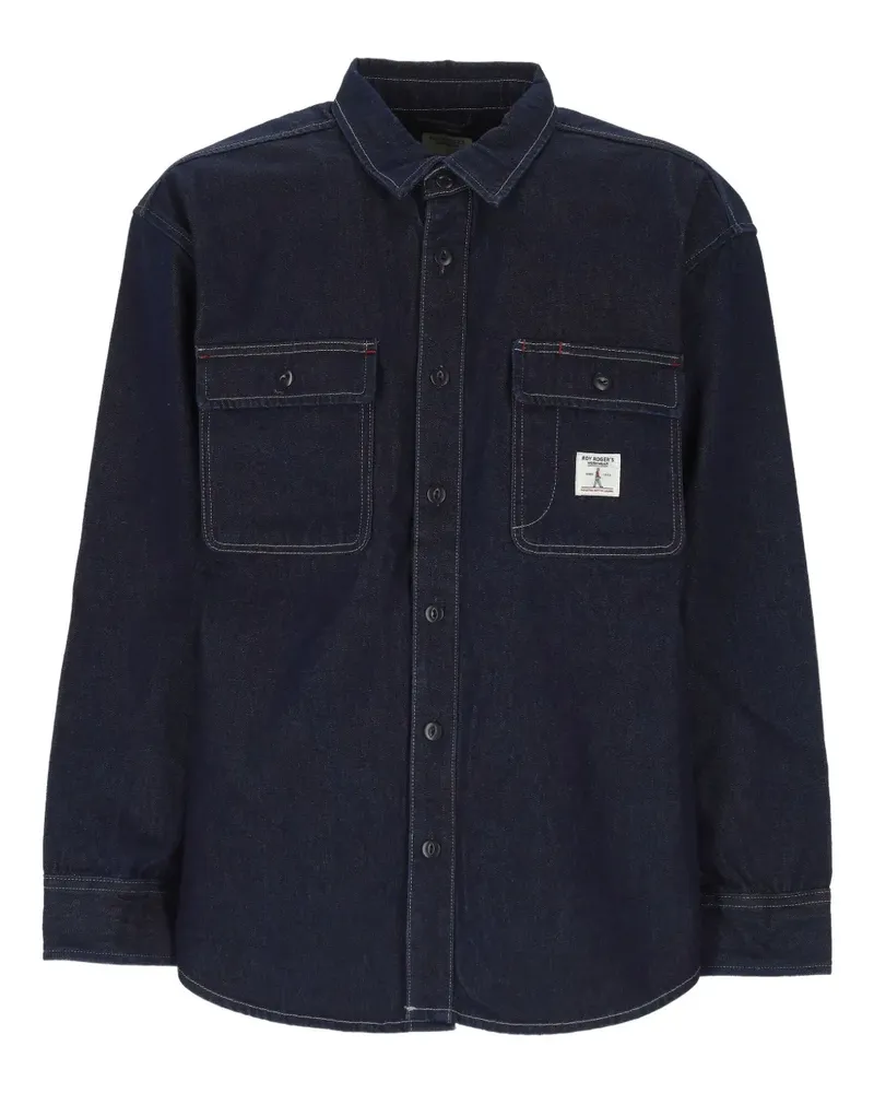 Roy Roger's pocket denim shirt - Blau Blau