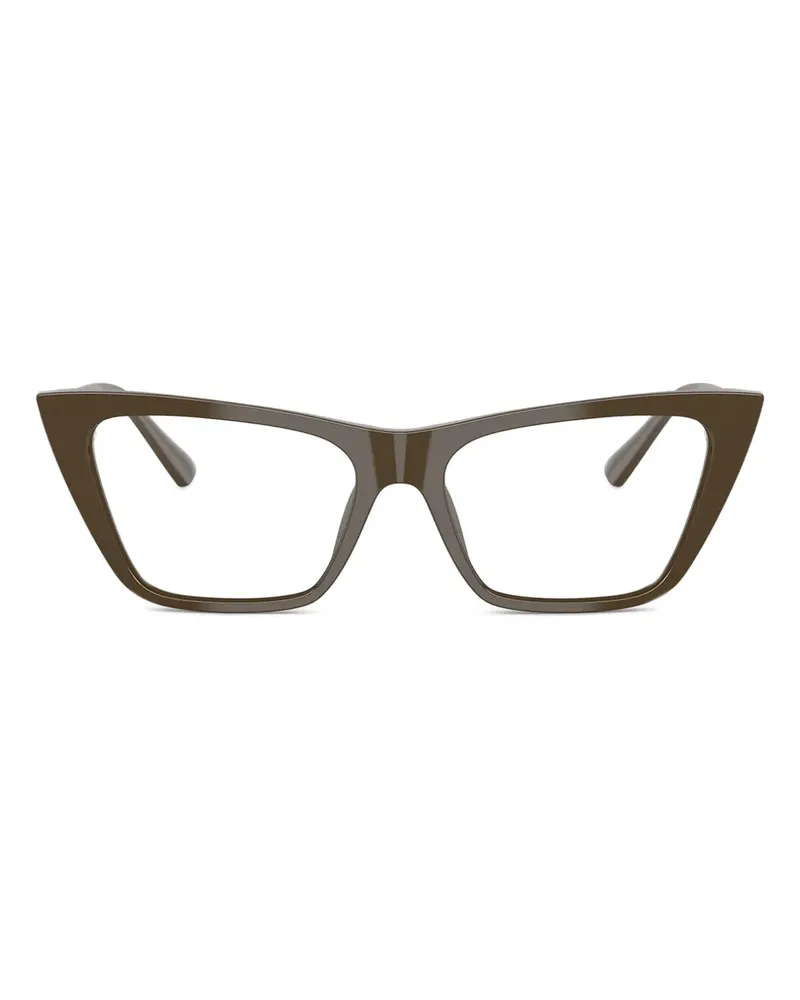 Jimmy Choo Brille im Cat-Eye-Design - Grün Grün
