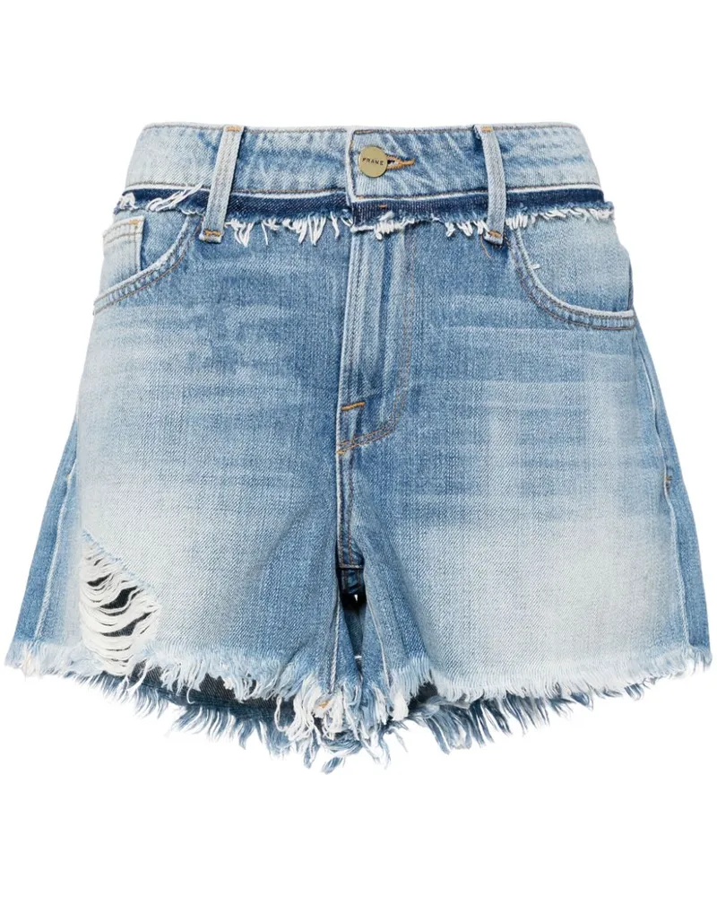 Frame Denim Le Garçon Shorts Blau