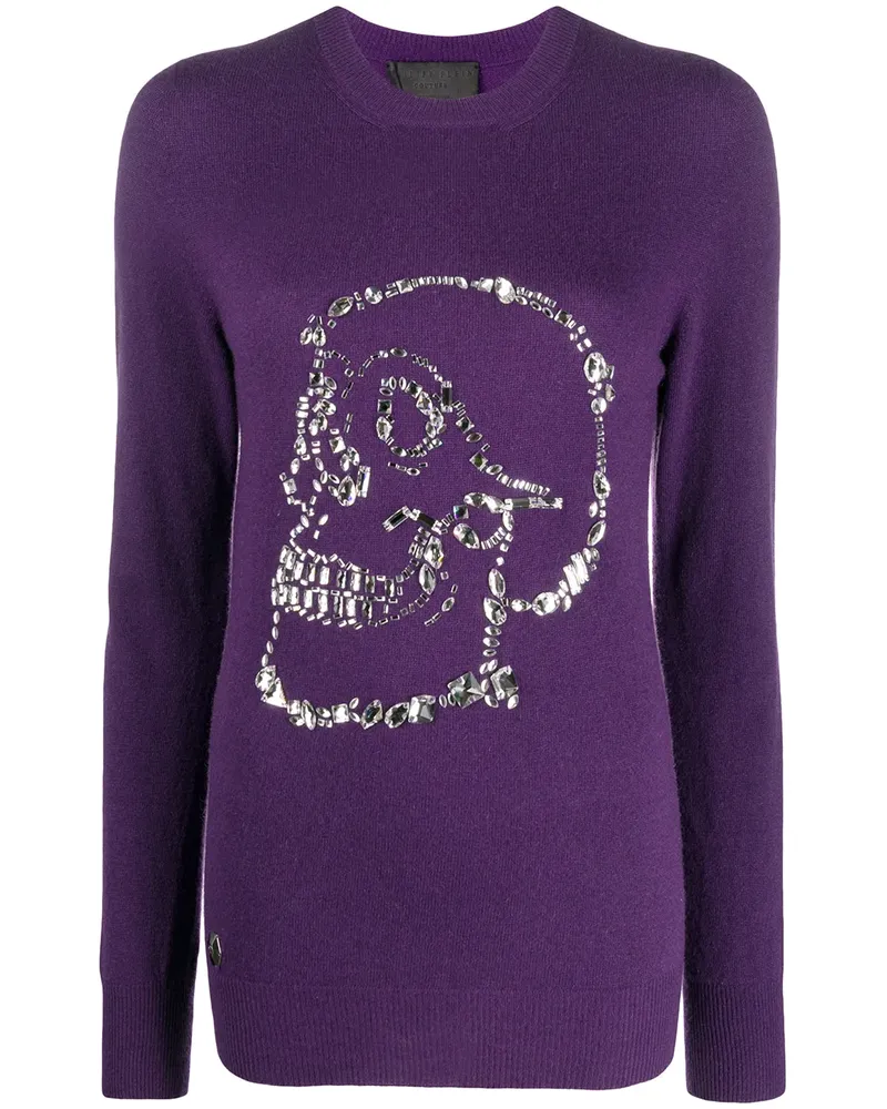 Philipp Plein Look at Me' Pullover - Violett Violett