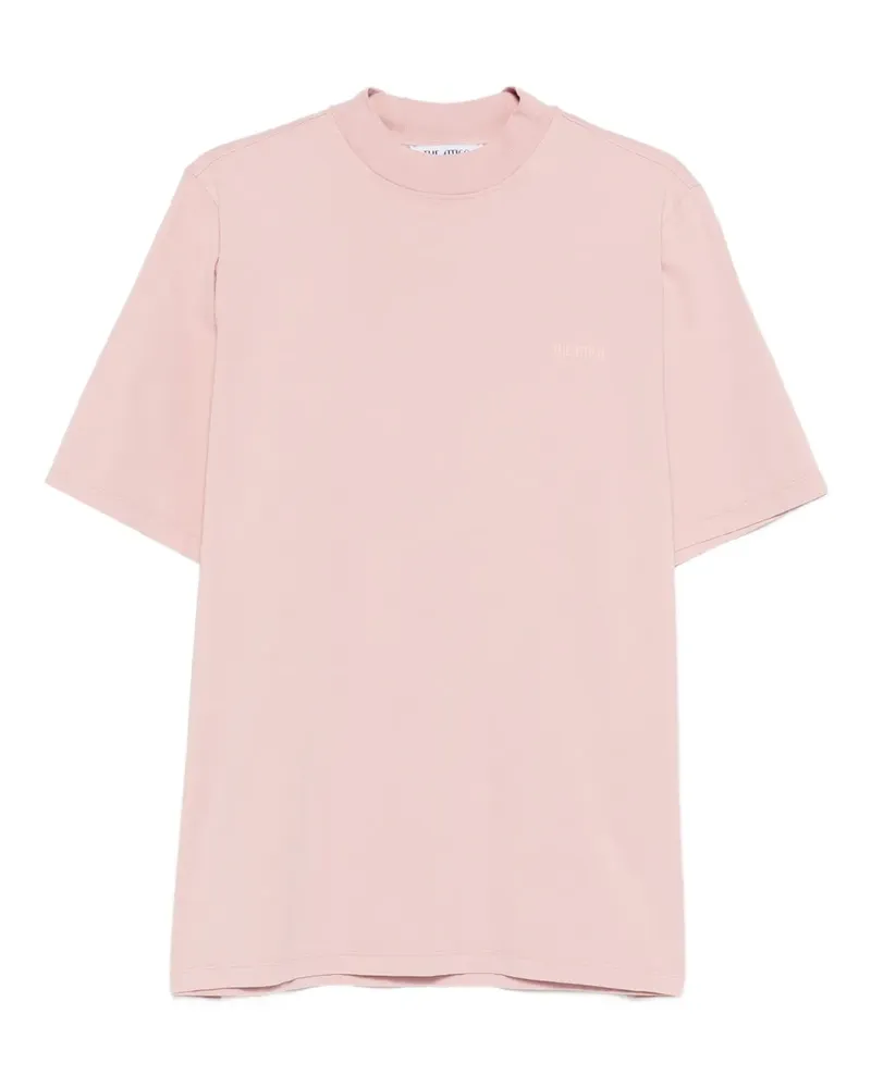 ATTICO T-Shirt mit rundem Ausschnitt - Rosa Rosa