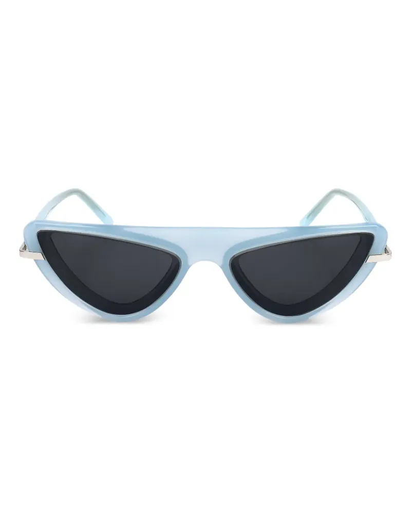 Calvin Klein Cat-Eye-Sonnenbrille - Blau Blau