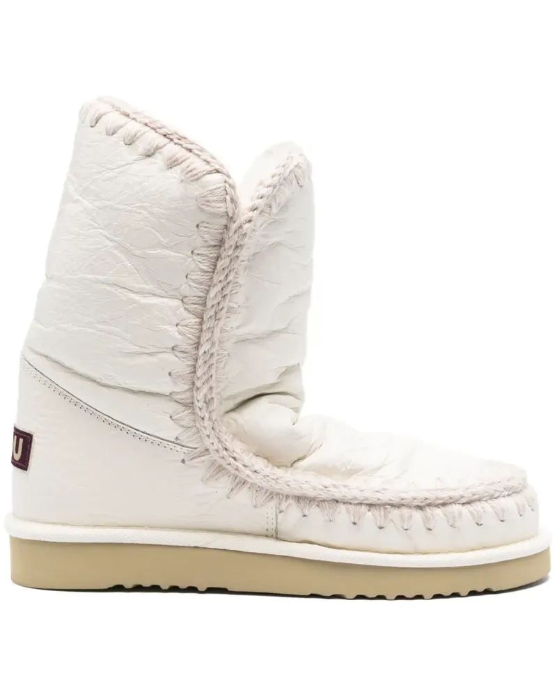 Mou Metallische Eskimo 18 Stiefel - Weiß Weiß