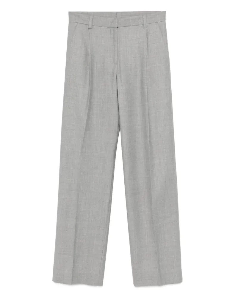 Antonelli Firenze Stanley Hose mit Falten - Grau Grau