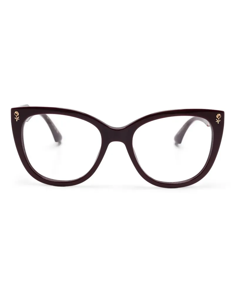 Etro Brille mit Butterfly-Gestell - Rot Rot