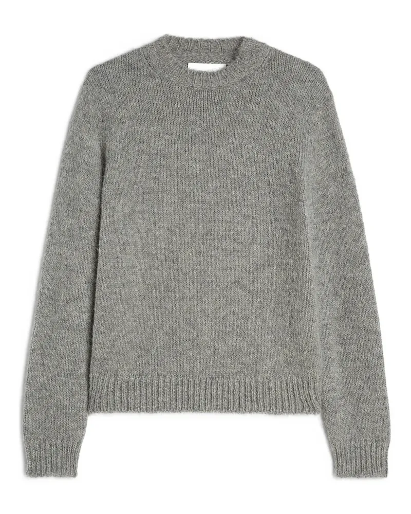 Jil Sander Pullover mit gerippten Bündchen - Grau Grau