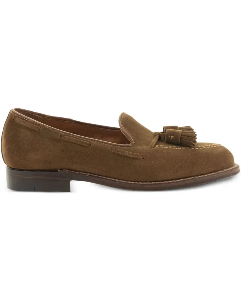 Alden Loafer aus Wildleder - Braun Braun