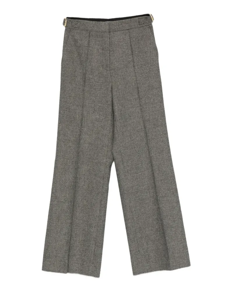 Sandro Hose mit Hahnentrittmuster - Grau Grau