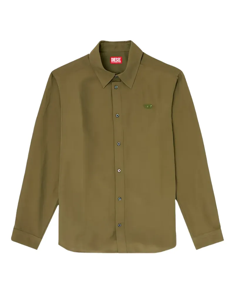 Diesel appliqué shirt - Grün Grün