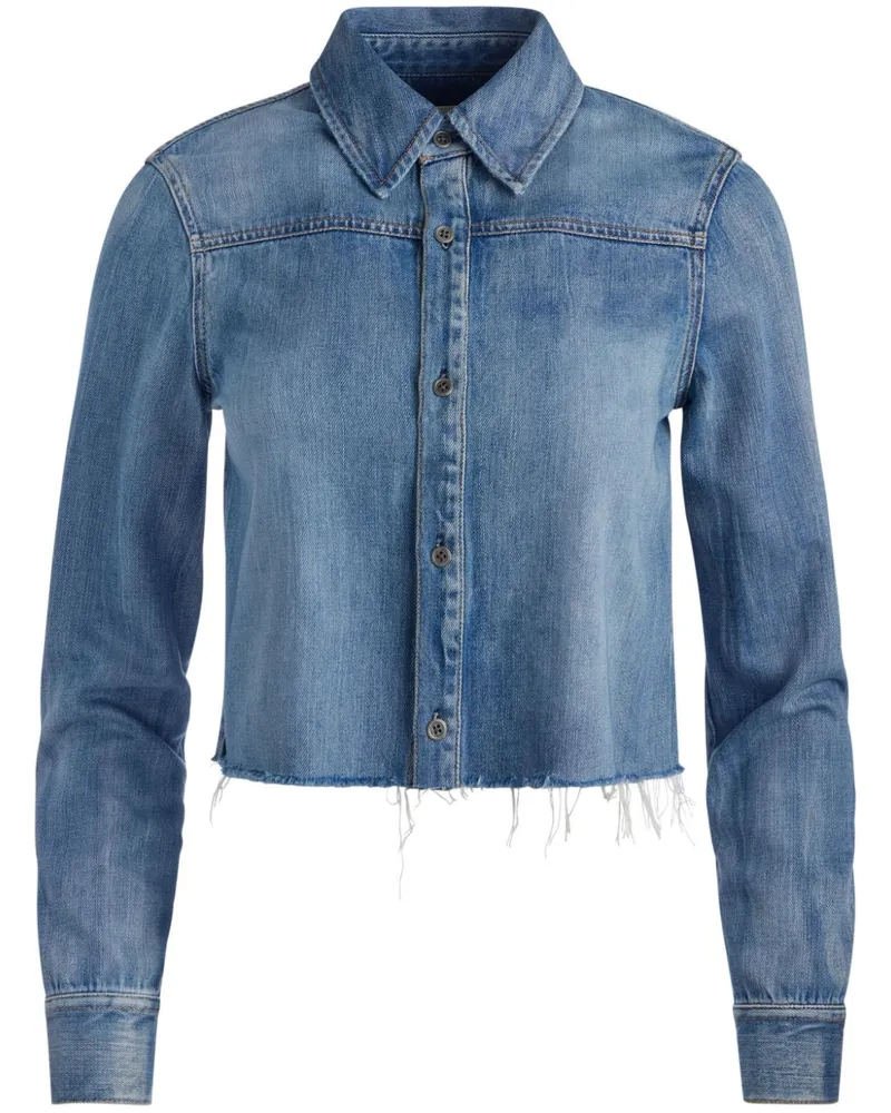 Alice + Olivia Finely Hemd - Blau Blau