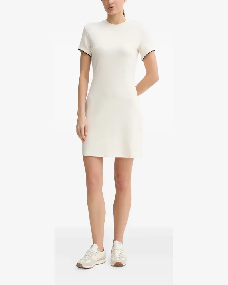 Guess contrast-trim mini dress - Weiß Weiß