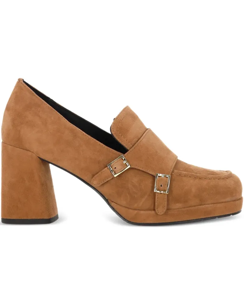 Bruno Premi Plateau-Pumps mit Schnallen - Braun Braun