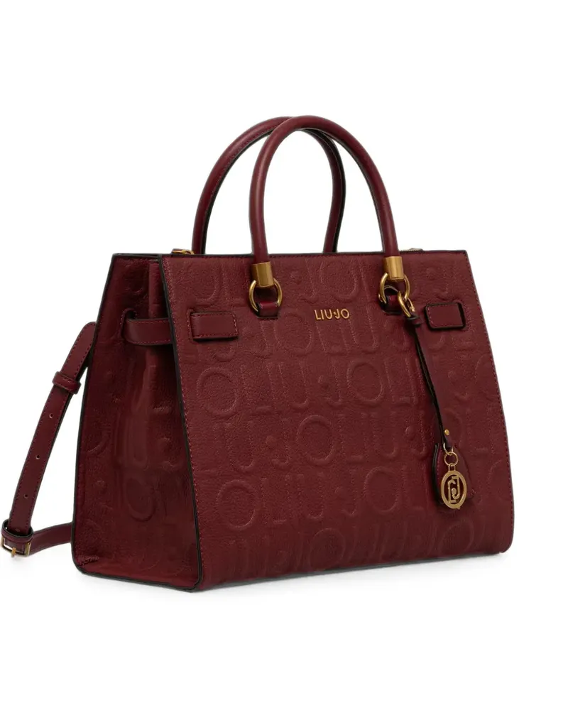 Liu Jo logo-embossed tote bag - Rot Rot