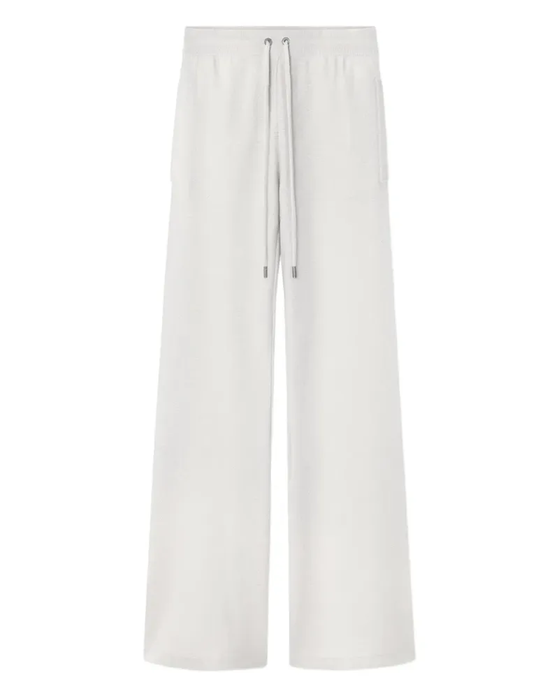 Versace Ausgestellte Hose mit Kordelzug - Grau Grau