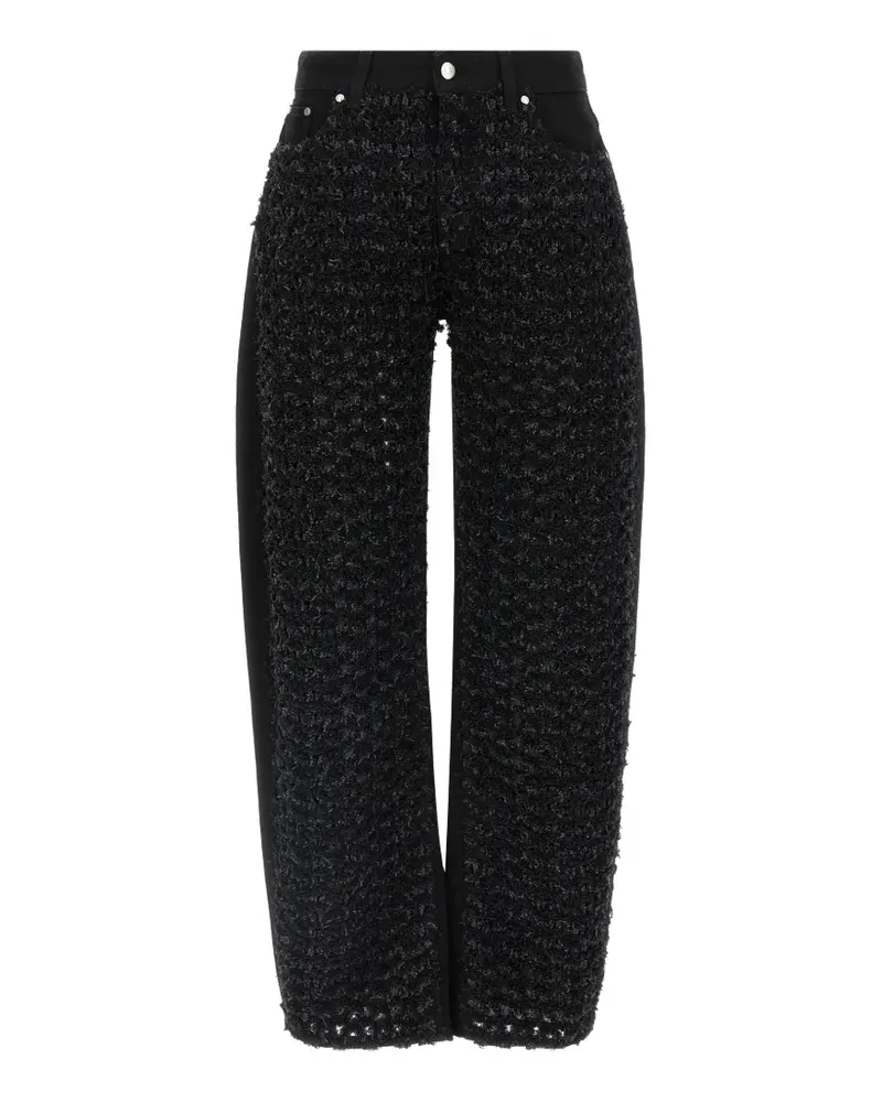 Stella McCartney bouclé jeans - Schwarz Schwarz