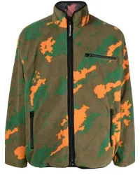 Billionaire Boys Club Wendbare Jacke mit Camouflagemuster Grün