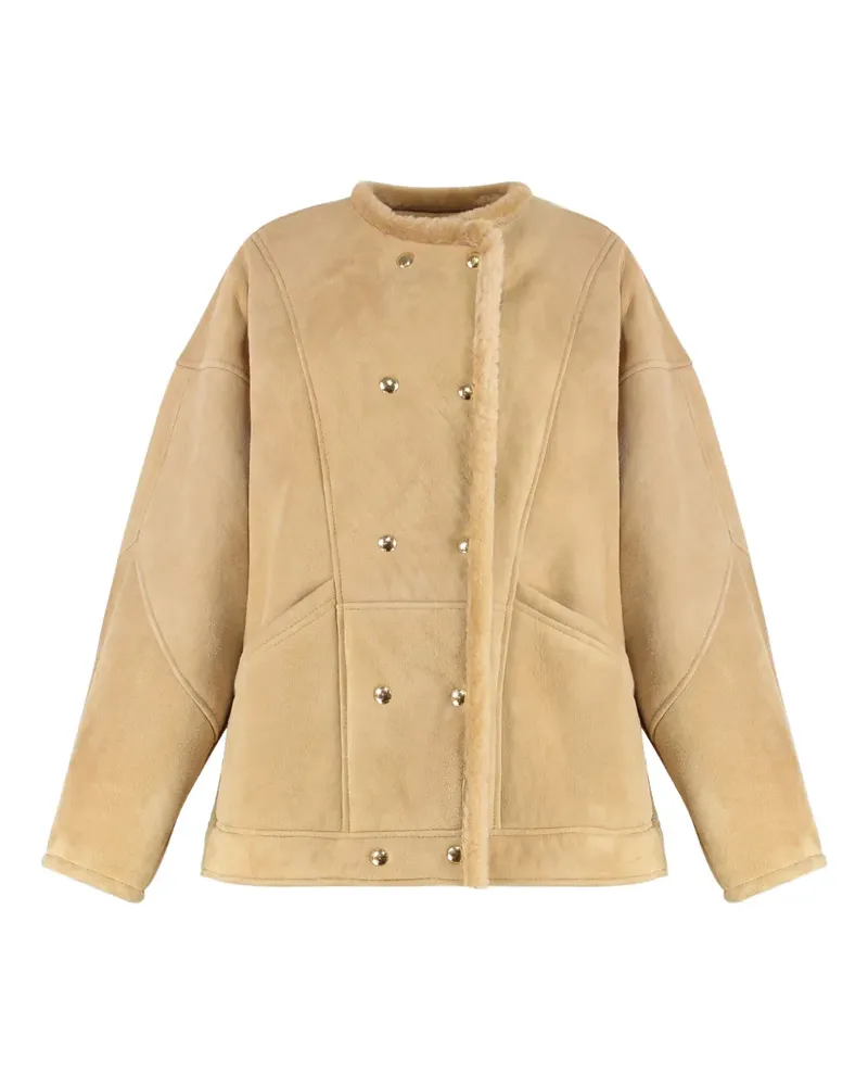 HALFBOY Geknöpfte Jacke - Nude Nude