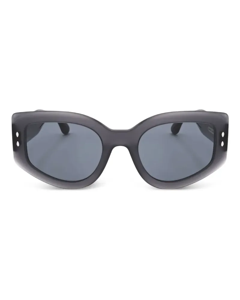 Isabel Marant Sonnenbrille mit geometrischem Gestell - Grau Grau