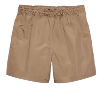 Badeshorts mit Stretchbund - Braun