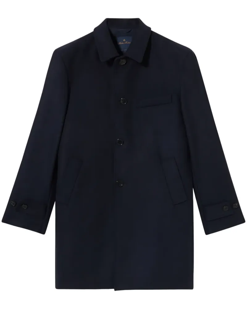 Brooks Brothers Einreihiger Mantel - Blau Blau