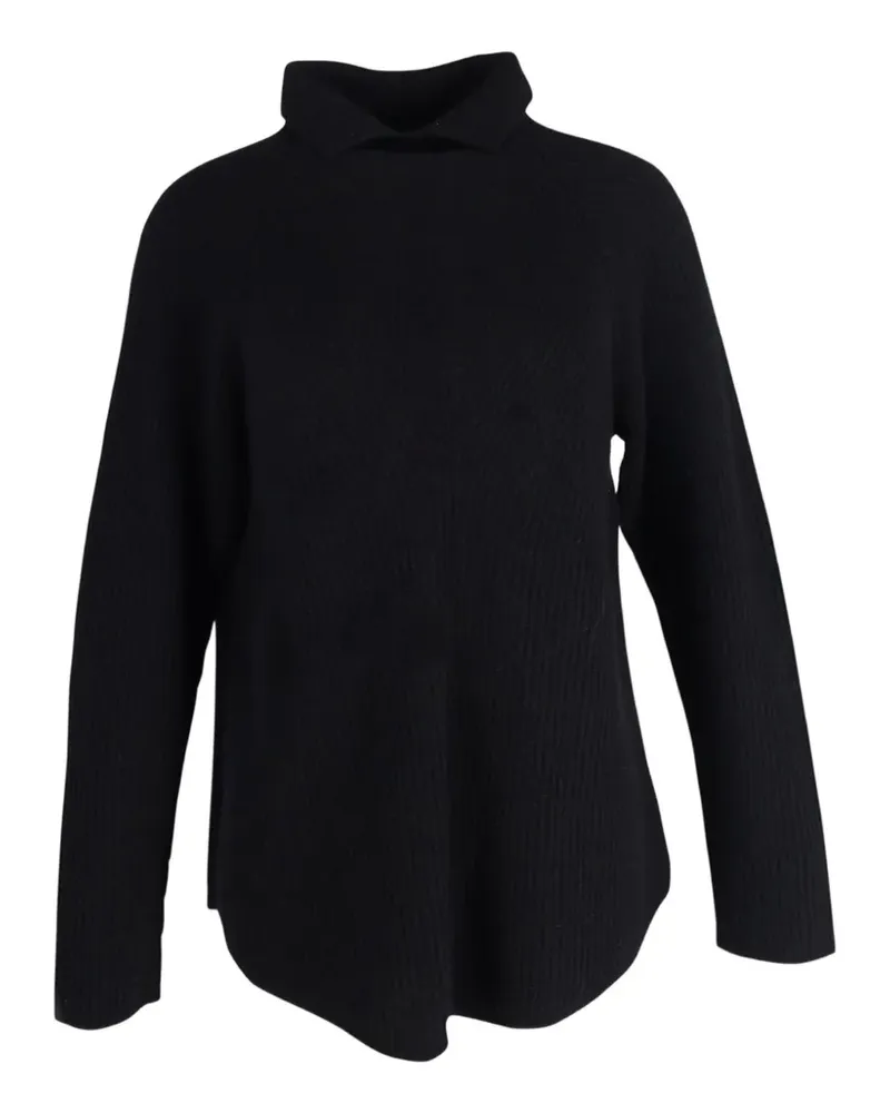 Theory high-collar ribbed sweater - Schwarz Schwarz