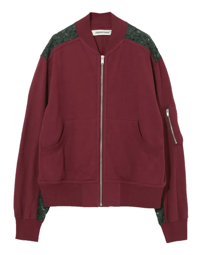Undercover Sweatshirt mit Spitzendetail - Rot Rot