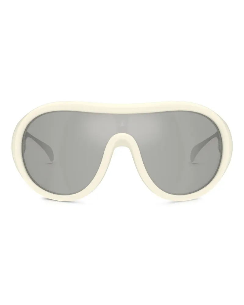 Moncler Cloche Sonnenbrille - Weiß Weiß