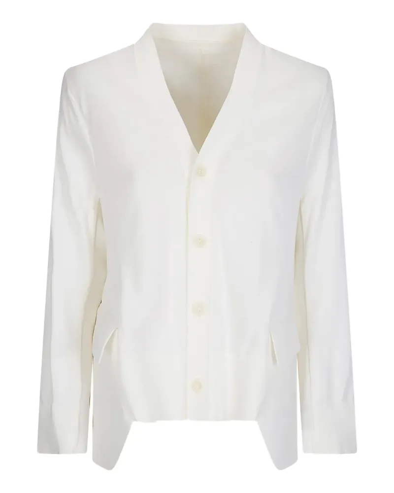 Sacai long sleeve cardigan - Nude Nude