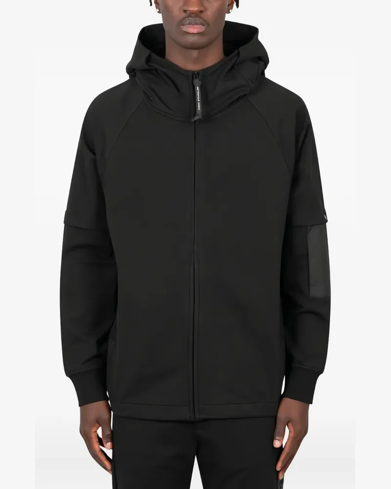 C.P. Company zip-up hoodie - Schwarz Schwarz